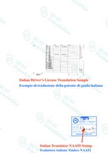 Load image into Gallery viewer, Traduzione della Patente di Guida Italiano → Inglese Certificata da NAATI