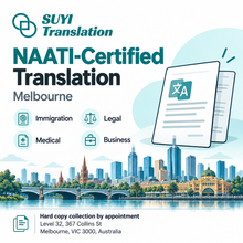 Load image into Gallery viewer, Melbourne-Based Translation Service by NAATI Certified Translator
