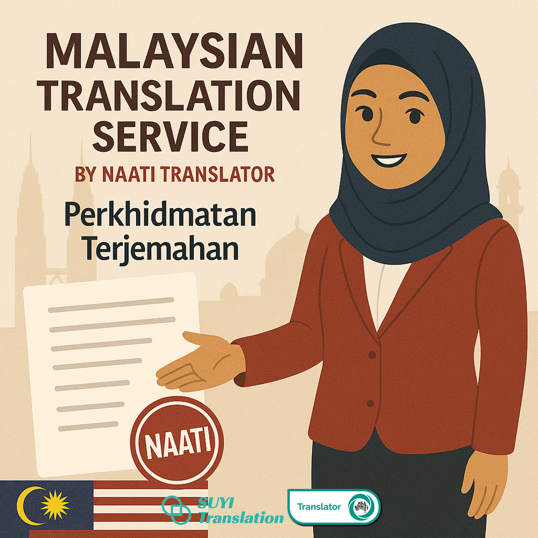 Malaysia-Australia NAATI-Certified Translation Services