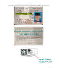 Load image into Gallery viewer, Japanese Translation Service By NAATI-Certified Japanese Translator | Fast, Accurate &amp; Official
